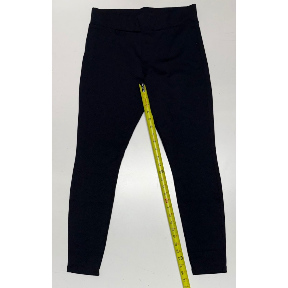 American Giant Black Ponte Leggings Pants Womens Size 8 Made in USA Stretch